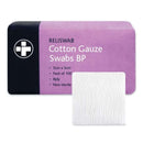 Reliswab Cotton Gauze Swabs BP – 100s