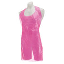 Premier Disposable Plastic Aprons – Pink Roll of 200